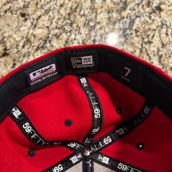 Washington Nationals MLB 59FIFTY Baseball Hat Size 7 Authentic Collection - Picture 5 of 6